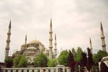 Die Blaue Moschee in Istanbul, Türkei.