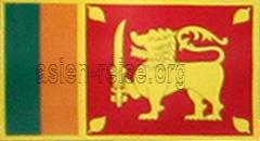Sri Lanka Nationalfahne.