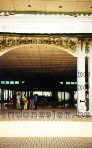 Tempel im Palast des Sultan von Java
